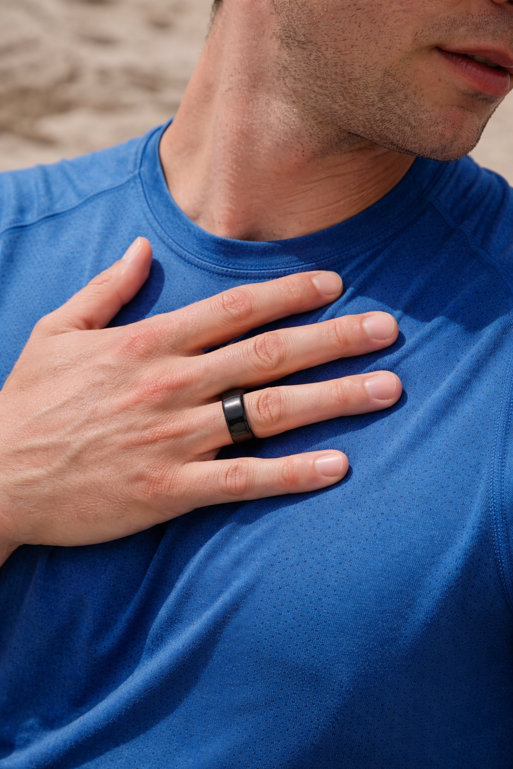Savy Shopper Spot Smart Ring - Heart Rate & Sleep Monitor IP68 | Fitness Tracking Smart Ring | Waterproof Health Monitor Ring | Activity & Sleep Tracking Ring | Stylish Wearable Smart Ring