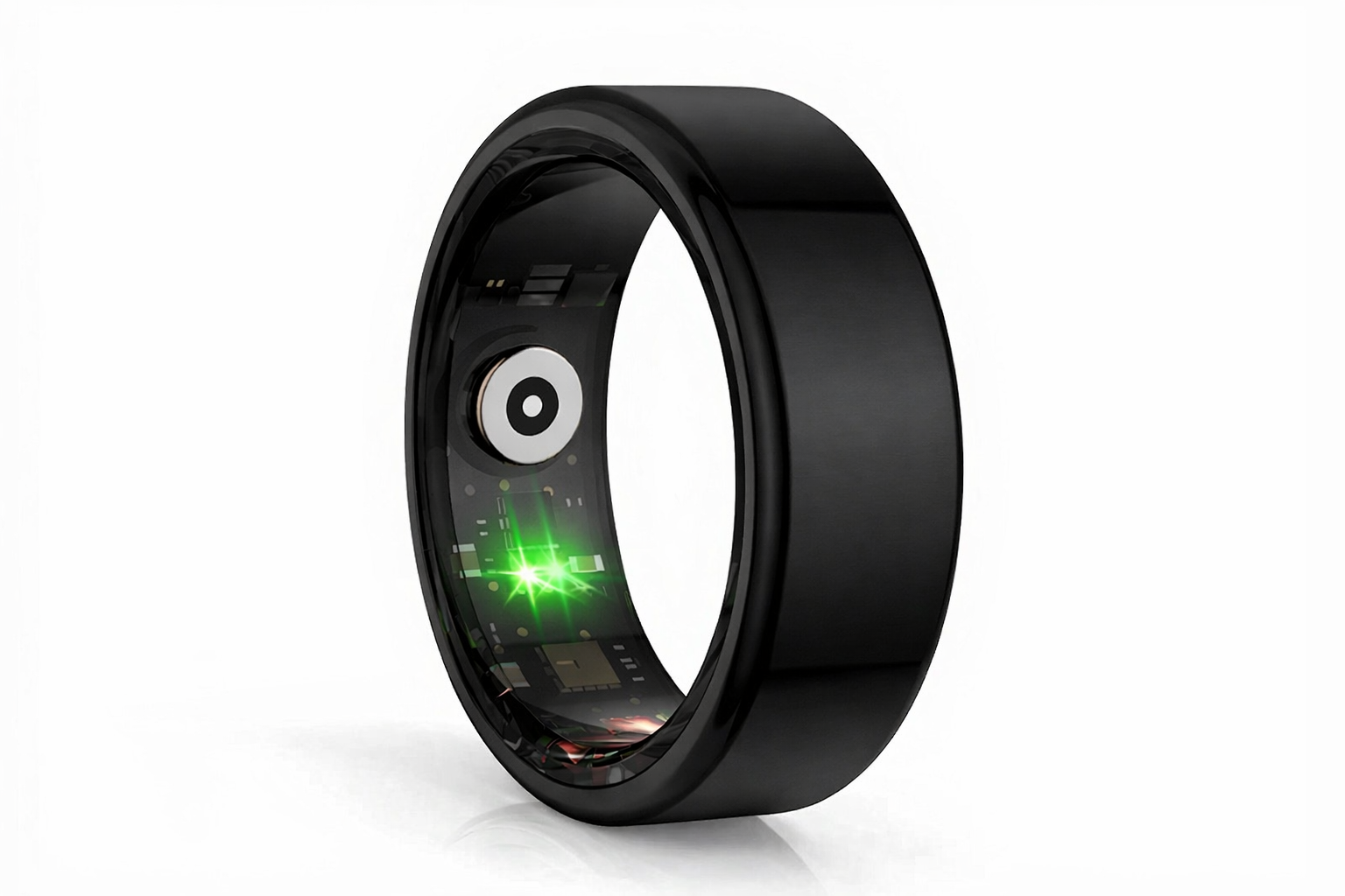 Savy Shopper Spot Smart Ring - Heart Rate & Sleep Monitor IP68 | Fitness Tracking Smart Ring | Waterproof Health Monitor Ring | Activity & Sleep Tracking Ring | Stylish Wearable Smart Ring