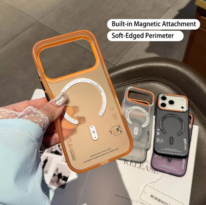 Savy Shopper Spot Frosted MagSafe Case - iPhone 17/16/15/14 Pro Max | Protective iPhone MagSafe Case | Anti-Scratch Frosted Phone Cover | Slim Shockproof iPhone Case | Durable Magnetic Charging Case