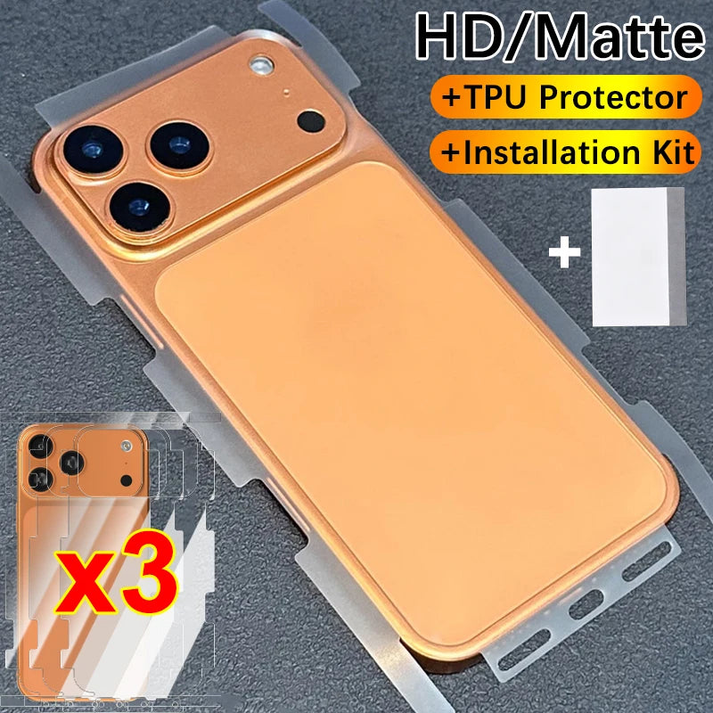 savy shopper spot iphone 17/16 pro max hydrogel film - edge protection | full coverage hydrogel screen protector | anti-scratch flexible film | bubble-free iphone screen guard | durable edge protection film
