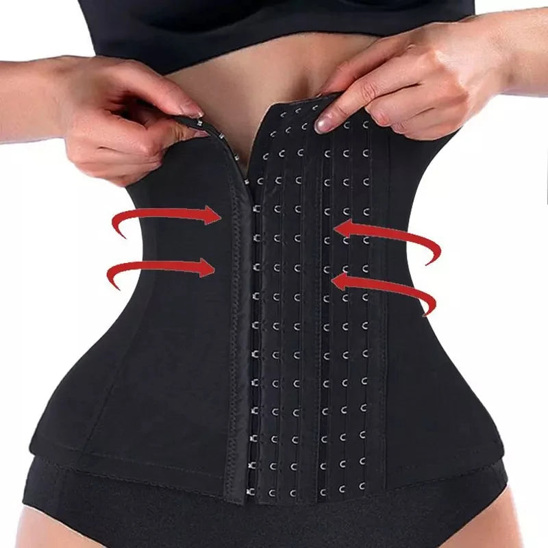 savy shopper spot lilvigor waist trainer - compression corset | slimming body shaper | adjustable waist cincher | core training corset | tummy control compression belt