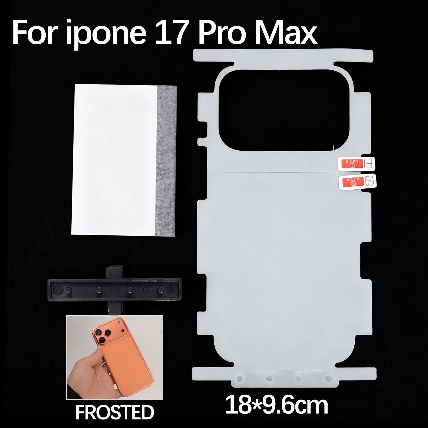Savy Shopper Spot iPhone 17/16 Pro Max Hydrogel Film - Edge Protection | Full Coverage Hydrogel Screen Protector | Anti-Scratch Flexible Film | Bubble-Free iPhone Screen Guard | Durable Edge Protection Film
