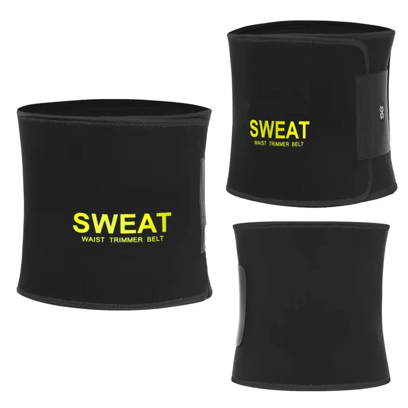 savy shopper spot men's waist trainer - abdominal slimming belt | fitness waist cincher | core strength training belt | adjustable body shaper belt | workout compression waist belt