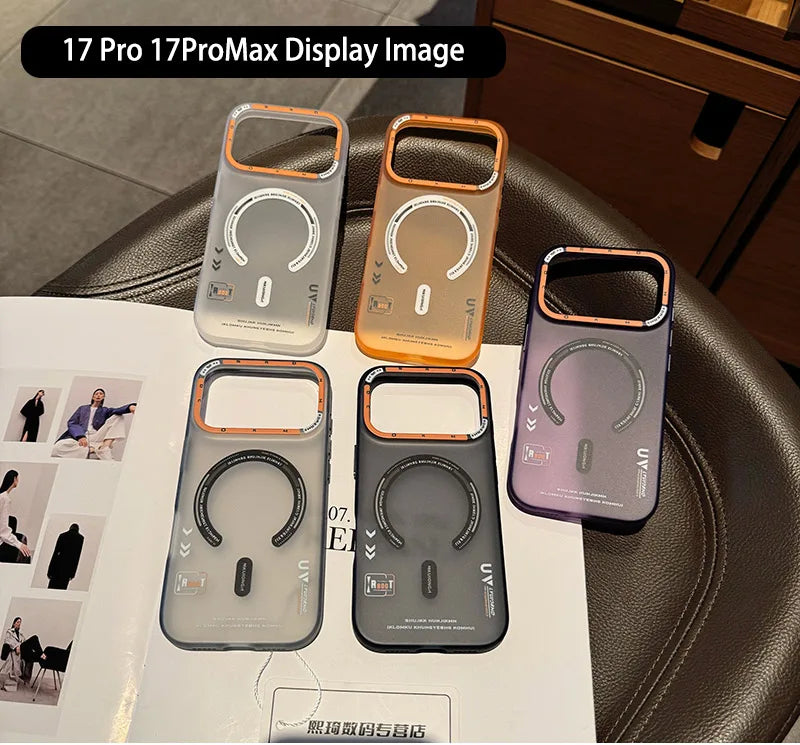 Savy Shopper Spot Frosted MagSafe Case - iPhone 17/16/15/14 Pro Max | Protective iPhone MagSafe Case | Anti-Scratch Frosted Phone Cover | Slim Shockproof iPhone Case | Durable Magnetic Charging Case