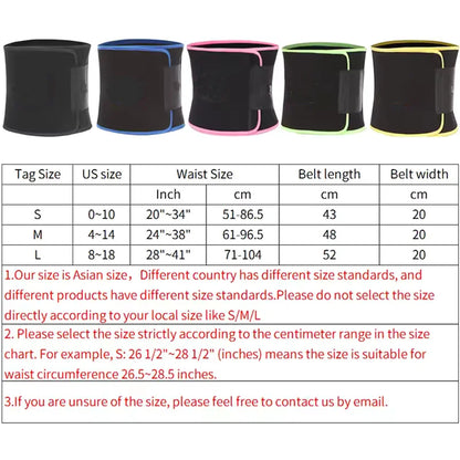 Savy Shopper Spot Men's Waist Trainer - Abdominal Slimming Belt | Fitness Waist Cincher | Core Strength Training Belt | Adjustable Body Shaper Belt | Workout Compression Waist Belt