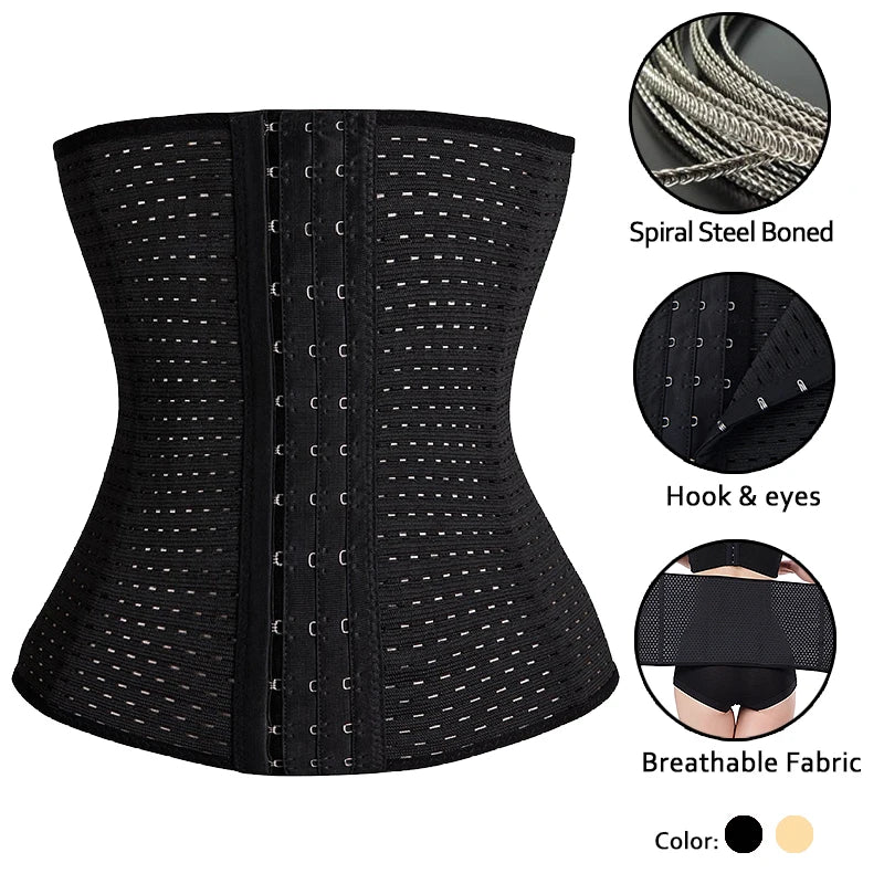 savy shopper spot lilvigor waist trainer - compression corset | slimming body shaper | adjustable waist cincher | core training corset | tummy control compression belt