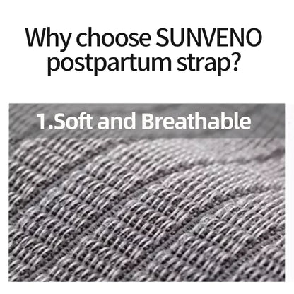 Savy Shopper Spot Sunveno Postpartum Belly Wrap - C-Section Support | Postnatal Recovery Belt | Abdominal Compression Wrap | Adjustable Postpartum Support | Comfortable Healing Belly Band