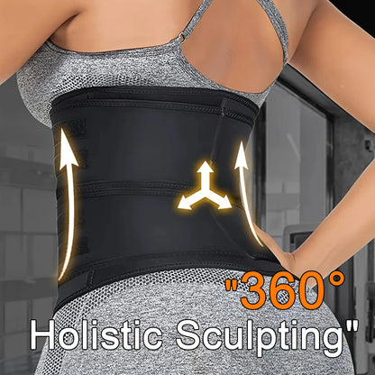 Savy Shopper Spot +Neoprene Waist Trainer for Women - Zipper & Hook | Slimming Body Shaper Belt | Adjustable Tummy Control Trainer | Core & Waist Cincher | Fitness & Workout Waist Trainer