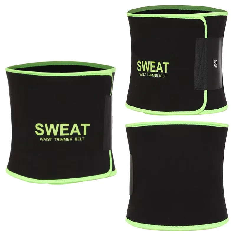 Savy Shopper Spot Men's Waist Trainer - Abdominal Slimming Belt | Fitness Waist Cincher | Core Strength Training Belt | Adjustable Body Shaper Belt | Workout Compression Waist Belt