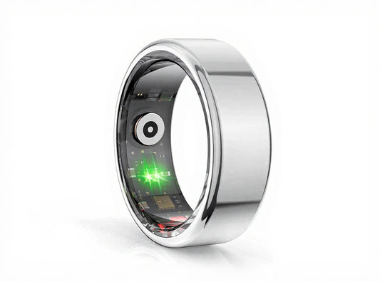 Savy Shopper Spot Smart Ring - Heart Rate & Sleep Monitor IP68 | Fitness Tracking Smart Ring | Waterproof Health Monitor Ring | Activity & Sleep Tracking Ring | Stylish Wearable Smart Ring